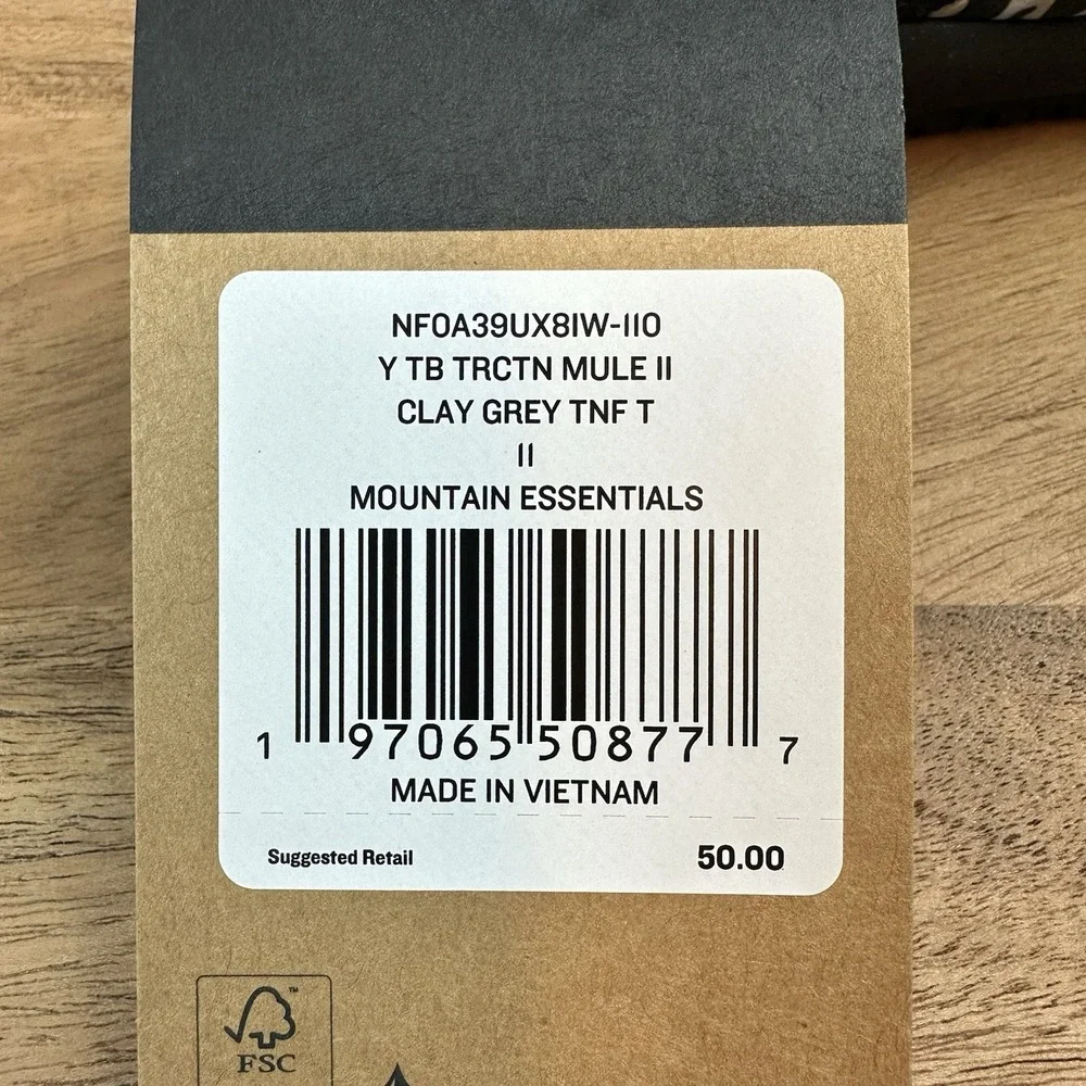 The North Face size 11